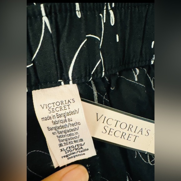 Victoria's Secret Pajama Sleepwear Thermal Top & Cotton Pants Signature - Picture 4 of 9